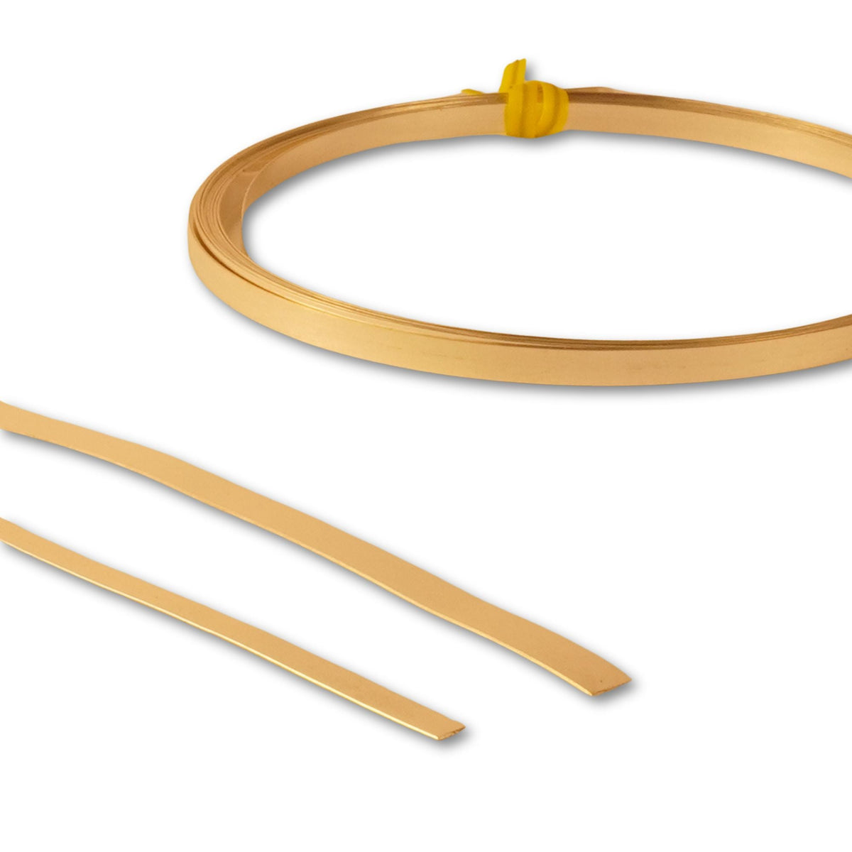 Solid 9ct Yellow Gold Bezel Wire Jewellery Supplies – Ore Metals