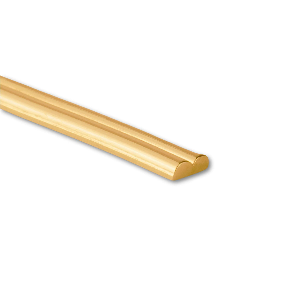 18ct Yellow Gold Double Half Round Wire Jewellery Wire Ore Metals