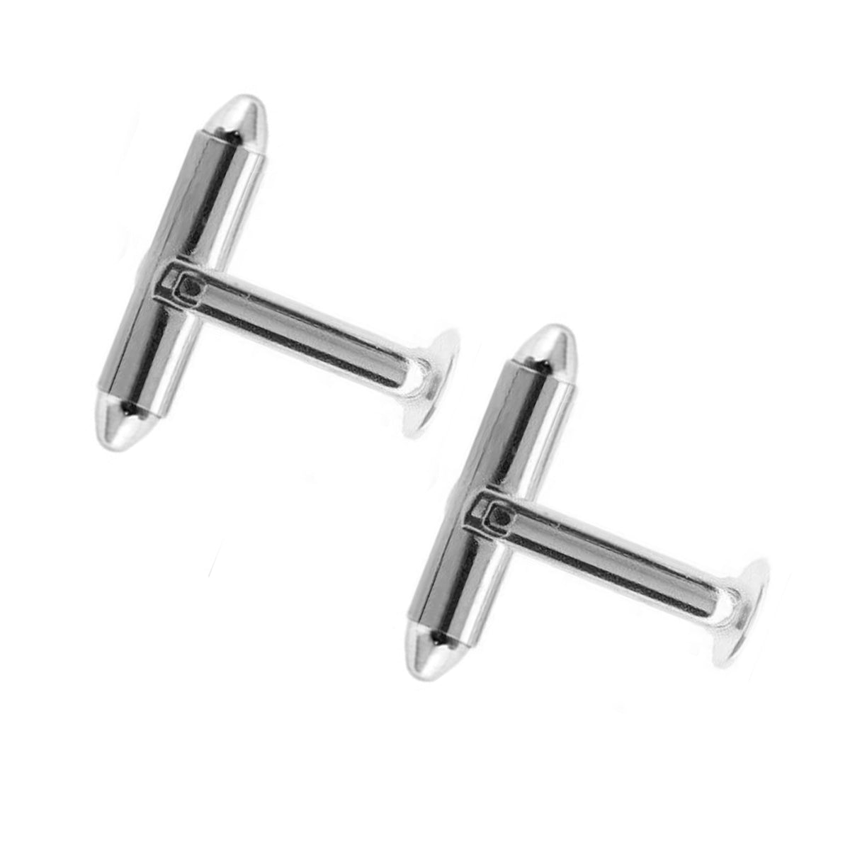 9ct White Gold Bullet Cufflink Backs Jewellery Supplies Ore Metals