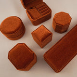 Orange Amber - Jewellery Travel Box