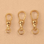 18ct Yellow Gold - Ball Swivel Clasp