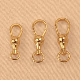 18ct Yellow Gold - Ball Swivel Clasp