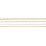 9ct Yellow Gold - Figaro 3:1 - Chain Extender