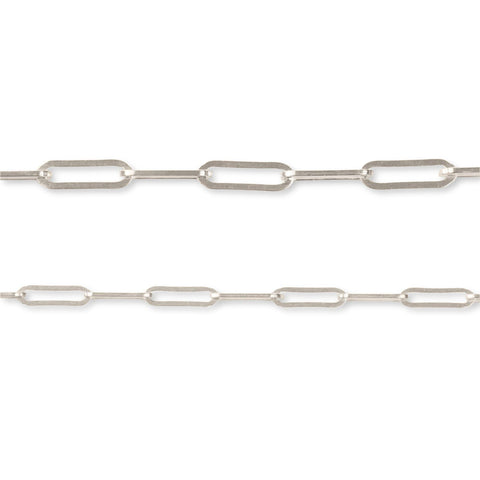 925 Sterling Silver - Paperclip - Chain Roll