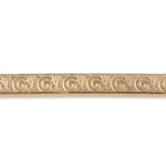 9ct Yellow Gold - Pattern "C" - Embossed Strip