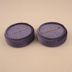 Deep Purple - Round Earring Box