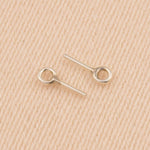 925 Sterling Silver - Closed Eye Head Pins