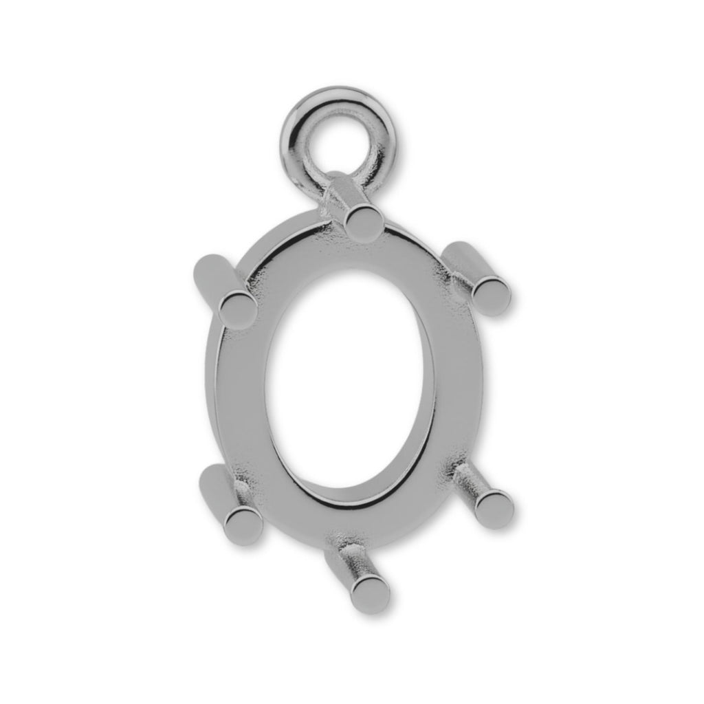 950 Platinum - Oval Prong Setting