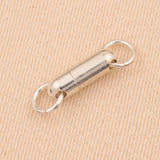 925 Sterling Silver - Bullet Magnetic Clasp