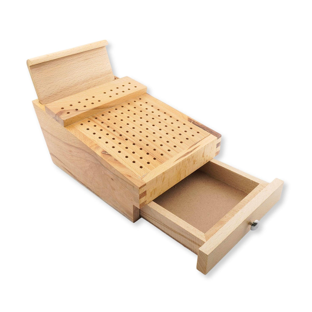 Wooden Bur and File Organiser