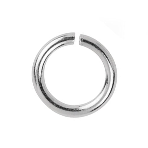 18ct White Gold - Round Open Jump Rings