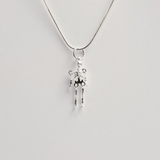 925 Sterling Silver - Skeleton Charm