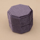 Deep Purple - Octagon Double Ring Box