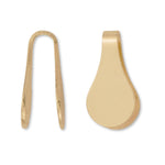 9ct Yellow Gold - Flat End Cap