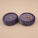 Deep Purple - Round Necklace Box