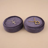 Deep Purple - Round Bracelet Box