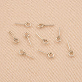 925 Sterling Silver - Closed Eye Head Pins