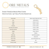 14ct Gold Plated - Sydney Harbour Bridge Gallery Charm