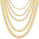 9ct Yellow Gold - New York Curb - Chain Roll