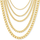 18ct Yellow Gold - New York Curb - Necklace Chain