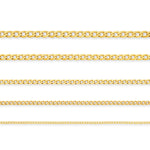 9ct Yellow Gold - New York Curb - Chain Extender