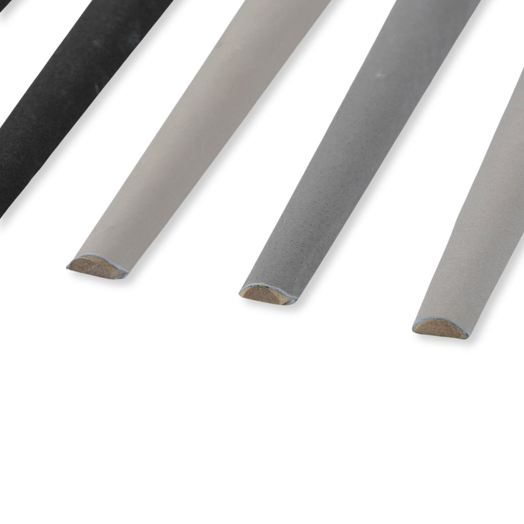 Emery Buff Stick - Half Round 6PC Set