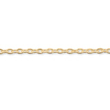 9ct Yellow Gold - Diamond Cut Cable - Chain Extender