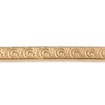 18ct Yellow Gold - Pattern "C" - Embossed Strip