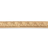 18ct Yellow Gold - Pattern "C" - Embossed Strip