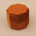 Orange Amber - Octagon Earring Box