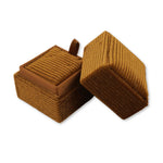 Caramel Brown - Square Earring Box