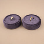 Deep Purple - Round Earring Box