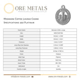 950 Platinum - Miramare Coffee Lounge Charm