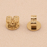 9ct Yellow Gold - Disc Butterflies