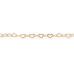 14ct Gold Filled - Mini Heart - Chain Roll