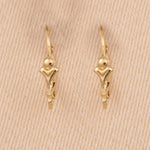 18ct Yellow Gold - Victorian Continental Clips