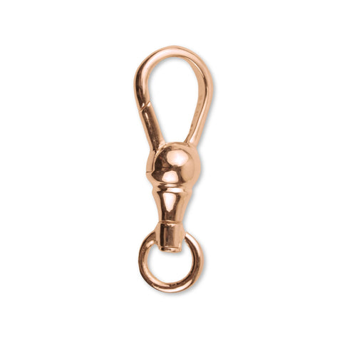 9ct Rose Gold - Ball Swivel Clasp