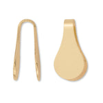 18ct Yellow Gold - Flat End Cap