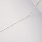 925 Sterling Silver - Diamond Cut Cable - Bracelet Chain