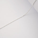 925 Sterling Silver - Diamond Cut Cable - Chain Extender