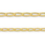 9ct Yellow Gold - Chicago Long Curb - Necklace Chain