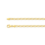 9ct Yellow Gold - Chicago Long Curb - Chain Extender