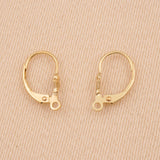 18ct Yellow Gold - Victorian Continental Clips