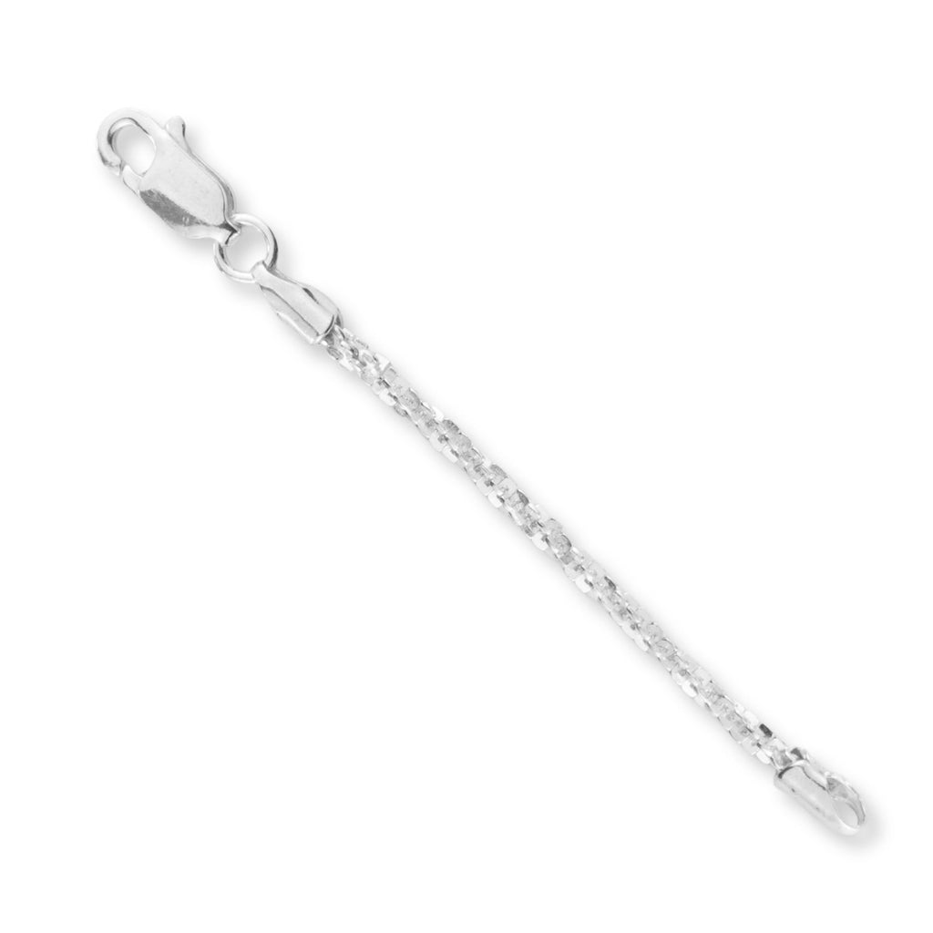 925 Sterling Silver - X Profile - Chain Extender