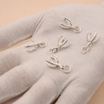 925 Sterling Silver - Eagle Talon Prong Setting