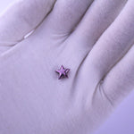 18ct Purple Gold - Star Cabochon