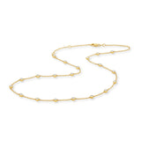 18ct Yellow Gold | 0.6ct GH/SI - Miracle Diamond Chain Necklace