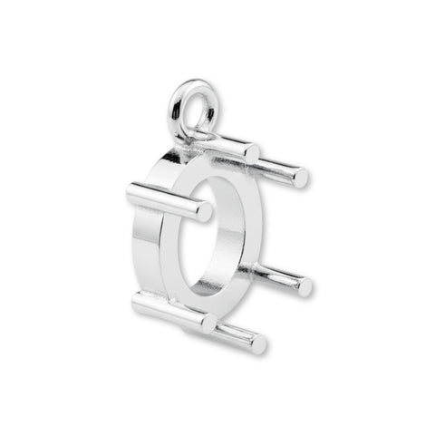 925 Sterling Silver - Oval Prong Setting