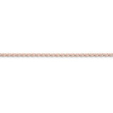 18ct Rose Gold - Wheat - Chain Roll
