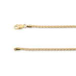 9ct Yellow Gold - Wheat - Chain Extender